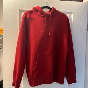 Aritzia TNA Red Hoodie